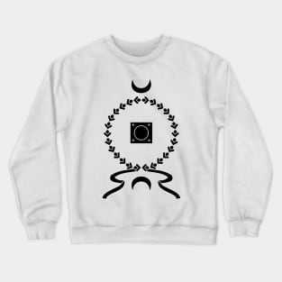 Imperial Roman Shield. Scutum (black) Crewneck Sweatshirt